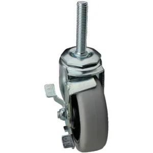 ALBION DCIX05052SF-S33GN Swivel Stem Caster With Brake 5 Inch 300 Lb | AC6BUM 32J984