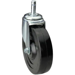 ALBION DCRR03052S-S21G Swivel Stem Caster 3 Inch 150 Lb Rubber | AC6BMT 32J850