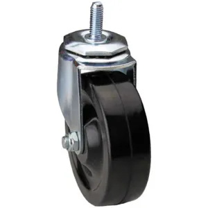 ALBION DCRR04052S-S11G Swivel Stem Caster 4 Inch 170 Lb Rubber | AC6BNE 32J861