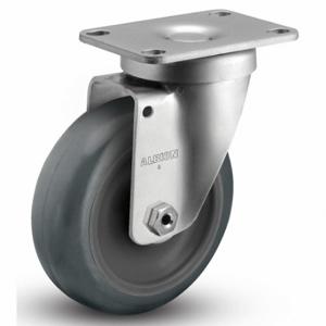 ALBION P2XA04031S Plate Caster, 4 Inch Dia, 5 1/8 Inch Height, Swivel Caster | CN8FAB 60FD28