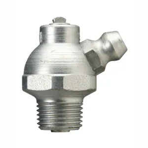 ALEMITE 1795-B Hydraulic Shut Off Fitting, Angle 60 Degree, Pressure 60-110 Psi, Size 5/8 Inch | CE6APD