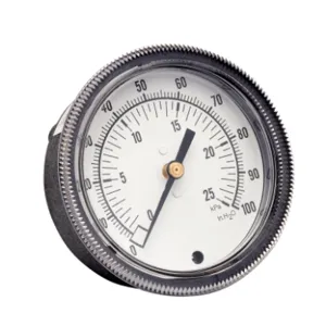 ALEMITE 384889 Mist Pressure Gauge, Back Mount, Size 1/4 Inch NPT | AZ2VGF