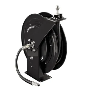 ALEMITE 7135-B Bare Reel, Pressure 1500 Psi, Size 1/2 x 1/2 Inch NPTF, Black | CE6AMB