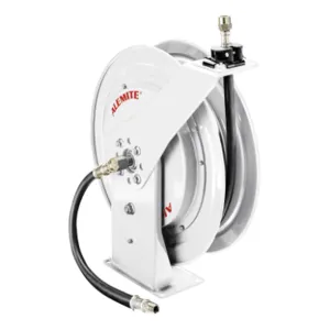 ALEMITE 7136-A Bare Reel, Pressure 6000 Psi, Size 1/2 x 3/8 Inch NPTF, White | CE6AMG