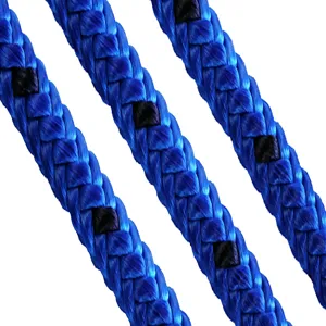 ALL GEAR AG12SP12600WR Arborist Rigging Line Bull Rope, 12 Strand Polyester, 120 Ft. Length, Blue | CJ6PEG