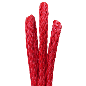 ALL GEAR AG12SP12600MB Hollow Braid Rigging Tool Line, 12 Strand Polyester, 600 Ft. Length, Red | CJ6PFV