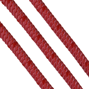 ALL GEAR AG12SP58120WR Arborist Rigging Line Bull Rope, 12-strängiges Polyester, 120 Fuß. Länge, Rot | CJ6PEH