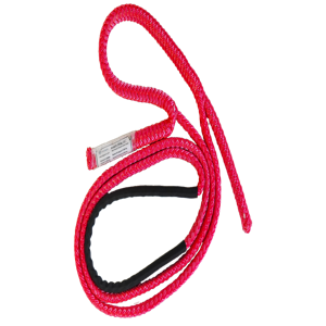 ALL GEAR AG12SPLS12-2-5 Verstellbare Loopsie-Schlinge, 12-strängiges Polyester, 1/2 Zoll Durchmesser, 2–5 Fuß. Länge, Rot | CJ6PQV
