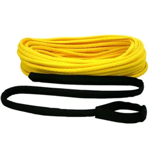 ALL GEAR AG12SS516200E1 Winch/Chipper Line, 12 Strand HMPE, 5/16 Inch Dia., 200 Ft. Length, Yellow | CJ6PGJ