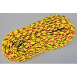 ALL GEAR AG24SP716120RY Climbing Rope PES 7/16 inch diameter 120 feet length | AJ2FWA 49P102