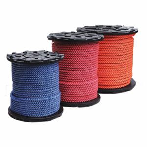 ALL GEAR AG3STP12B Rigging Line Rope, 1/2 Inch Rope Dia, Blue, 600 ft Rope Length, 640 Lb Working Load Limit | CN8FGP 416P51
