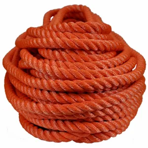 ALL GEAR AG3STP34O Rigging Line Rope, 3/4 Inch Rope Dia, Orange, 600 ft Rope Length | CN8FGJ 416P53