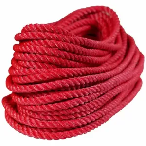 ALL GEAR AG3STP58R Rigging Line Rope, 5/8 Inch Rope Dia, Red, 600 ft Rope Length | CN8FGK 416P52