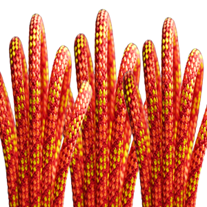 ALL GEAR AGKM12120ROY Tower Lines, 32 Strand Polyester, 1/2 Inch Dia., 120 Ft. Length, Red/Orange/Yellow | CJ6PXJ