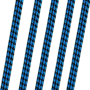 ALL GEAR AGKMC716150BB Arborist Static Rescue/Rappelling Line, 32 Strand, 150 Ft. Length, Blue/Black | CJ6PAM