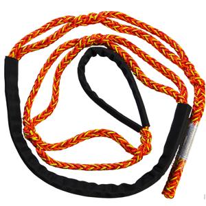 ALL GEAR AGRCS12S-128 Rope Chain Sling, 12 Strand Polyester, 1/2 Inch Dia., 8 Ft. Length, Red | CJ6PRH
