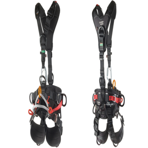 ALL GEAR AGTAXT-L-XXL Tree Climbing Saddle And Harness Combo, L/XXL Size, Black With Red | CJ6PNG