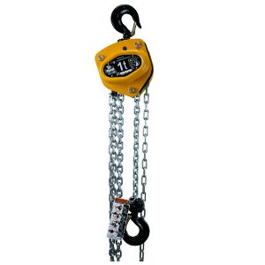ALL MATERIAL HANDLING CB010-30-28Z Hand Chain Hoist, 30 Feet Lift, 2200 Lbs Capacity, Zinc | CG6EFJ