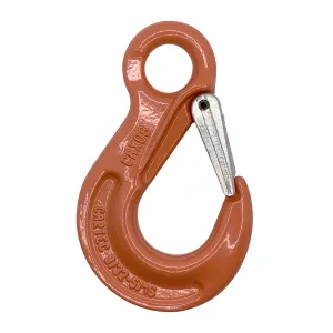 ALL MATERIAL HANDLING CBX10SF Clevis Sling Hook, With Forged Latch, Grade 100, 3/8 Inch Chain Size | CL4XFV