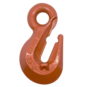 ALL MATERIAL HANDLING CDX13 Eye Grab Hook, With Saddle, Grade 100, 1/2 Inch Chain Size | CL4XJR