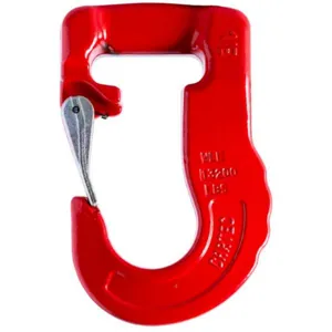 ALL MATERIAL HANDLING CJ132 Synthetic Sling Hook, Red, 13,200 lbs. Working Load Limit. Working Load Limit | CL4YAZ