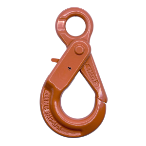 ALL MATERIAL HANDLING CROX22 Eye Self Locking Hook, Grade 100, 7/8 Inch Chain Size | CL4XJM