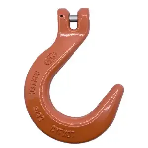 ALL MATERIAL HANDLING 10CFH10 Clevis Foundry Hook, 3/8 Inch Trade Size | CL4XRU