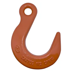 ALL MATERIAL HANDLING CYX16 Eye Foundry Hook, Grade 100, 5/8 Inch Chain Size | CL4XJA