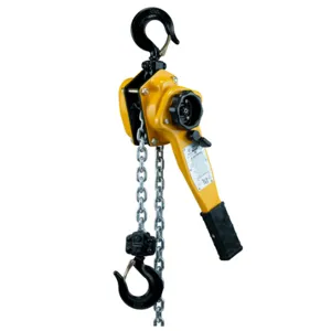 ALL MATERIAL HANDLING LC060-20Z Lever Chain Hoist, 20 Inch Lift, 13200 Lbs Capacity, Zinc | CG6EHW