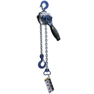 ALL MATERIAL HANDLING ML003A-10Z Mini Chain Hoist, 10 Inch Lift, 550 lbs Capacity | CG6EHY