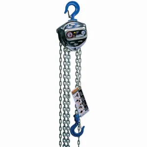 ALL MATERIAL HANDLING MM003-08-06 Mini Chain Hoist, 8 Inch Lift, 550 lbs Capacity | CG6EJB