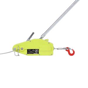 ALL MATERIAL HANDLING WD10 Wire Rope Grip Hoist, With Rope, 5/8 Inch Wire Rope | CL4XDU
