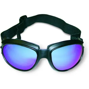 ALLEGRO SAFETY 06AC-1204 Action Goggle, Smoke Lens, Blue/Purple Revo Mirror | AG8EWQ