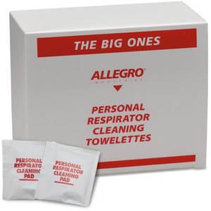 ALLEGRO SAFETY 1001-05 Cleaning Pads, 8 x 11 Inch Size, 50 Per Box | CD4UPH