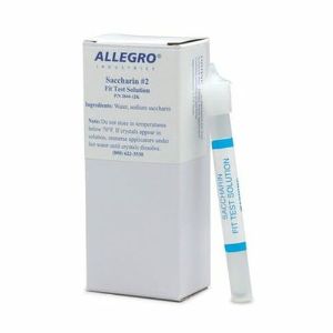 ALLEGRO SAFETY 2040-12K Sweet Test Solution, Saccharin | CH6FKY