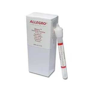 ALLEGRO SAFETY 2041-11K Bitter Sensitivity Solution, Denatonium Benzoate, Pack Of 6 | CH6FLA