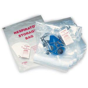 ALLEGRO SAFETY 4001-05 Disposable Respirator Storage Bags, 100 Per Pack | CD4UPQ
