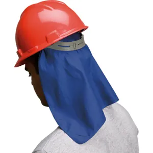 ALLEGRO SAFETY 8406-01 Economy Neck Shade, Royal Blue | AG8FCL