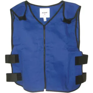 ALLEGRO SAFETY 8413-05 Cooling Vest, 22 Inch Length, XXL, Blue | AE7CRF 5WYD4