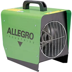 ALLEGRO SAFETY 9401-50 Confined Space Tent Heater, 120V, 5000 BTUH | AD2EFZ 3NPV5