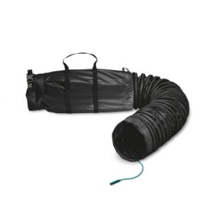 ALLEGRO SAFETY 9500-25EXSB Statically Conductive Ducting Self Storage Bag, 8 Inch Diameter, 25 Feet Length | CE7LVM