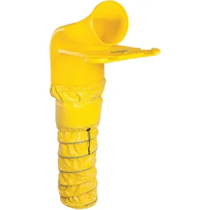 ALLEGRO SAFETY 9510-60 Manhole Ventilation Passthru, 23 Inch Width, Yellow | AG2XKE 32MZ63