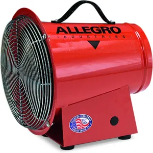 ALLEGRO SAFETY 9513-05 AC Axial Explosion Proof Blower, 8 Inch Dia., 115V | AG8FMX