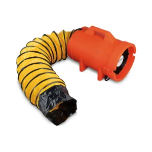 ALLEGRO SAFETY 9532-15E Blower, 8 Inch Diameter, 15 ft. Ducting, 1/3 HP, 220V, 50 Hz | CE7LVW