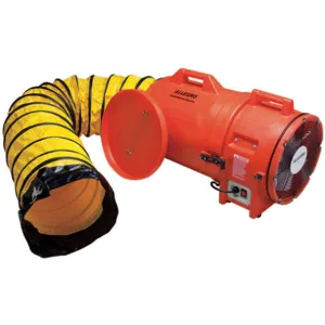 ALLEGRO SAFETY 9543-15 Axial AC Plastic Blower, Polyethylene Housing, 1842 cfm | AF2BDZ 6PTP4