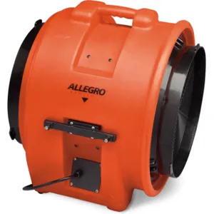 ALLEGRO SAFETY 9558 Axial Explosion Proof, EX Plastic Blower, 16 Inch Size | CD4UUT