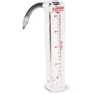 ALLEGRO SAFETY 9804-03 Flow Meter, 0-20 LPM | AG8FZZ