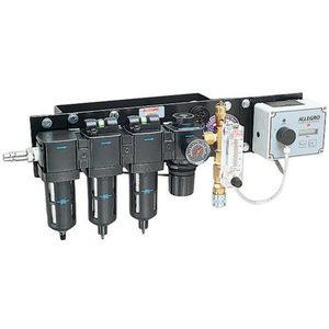 ALLEGRO SAFETY 9872-40W/O Wand-Luftfiltrationspaneel, ohne CO-Monitor, 2 Arbeiter | AG8GEN