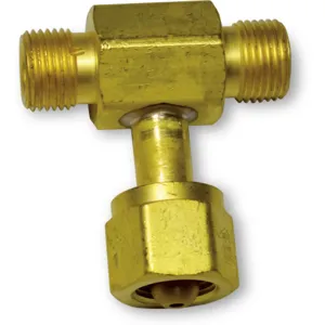 ALLEGRO SAFETY 9891-03 Tee Connection, With Check Valve, Low Pressure | AG8GJR