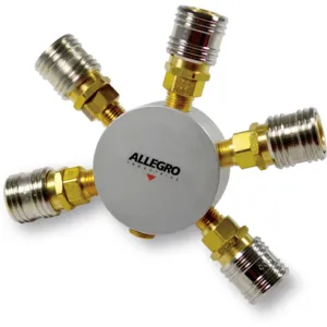 ALLEGRO SAFETY 9891-05 Manifold, 5 Worker | AG8GJT